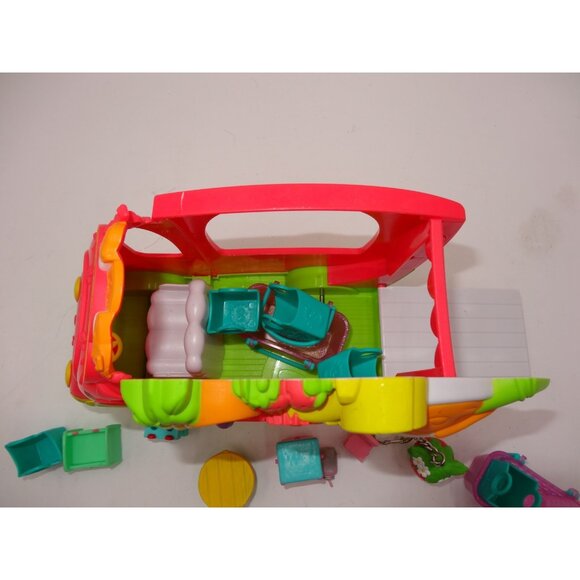 Shopkins Lot Set Smoothie Juice Truck With Shopkins With Baskets And - Picture 8 of 16